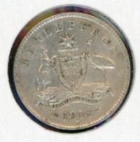 Image 1 for 1918 Threepence VF