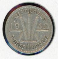 Image 1 for 1942M Threepence Fine