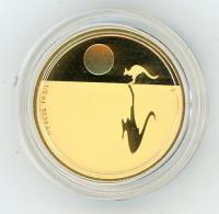 Image 2 for 2008 One Fifth oz Kangaroo at Sunset Proof coin in Capsule 