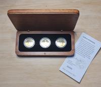Image 4 for 2010 Kangaroo in Outback 3 Coin Gold Proof Set