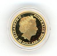 Image 3 for 2013 Kangaroo at Sunset $25 Gold Proof Coin