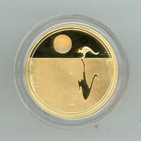 Image 2 for 2013 Kangaroo at Sunset $25 Gold Proof Coin