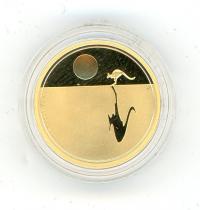 Image 2 for 2014 Kangaroo at Sunset $25 Gold Proof Coin