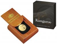 Image 1 for 2019 Kangaroo at Sunset $25.00 Gold Proof Coin