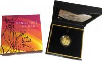 Image 1 for 2020 Kangaroos at Dawn $25.00 Gold Ballot Coin