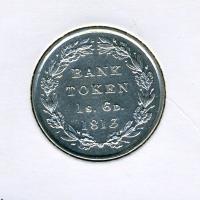 Image 1 for 1813 George III 3 Shilling Bank Token