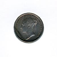 Image 2 for 1839 Sixpence - Uncirculated