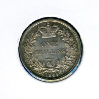 Image 1 for 1844 Shilling - almost Uncirculated