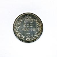 Image 1 for 1902 Sixpence - almost Uncirculated