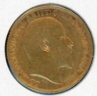 Image 2 for 1907 UK Gold Half Sovereign