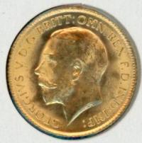 Image 2 for 1914 UK Gold Half Sovereign