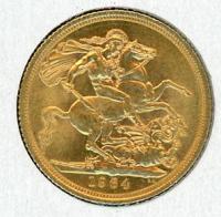 Image 1 for 1964 UK Gold Sovereign