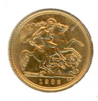Image 1 for 1982 Gold Half Sovereign