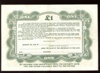 Image 2 for 1948 £1 War Savings Certificate - 5B 390543