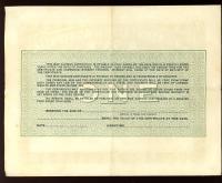 Image 2 for August 1940 £1 War Savings Certificate - B216049