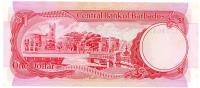 Image 2 for 1973 Barbados $1 FI 3774042 UNC 