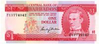 Image 1 for 1973 Barbados $1 FI 3774042 UNC 