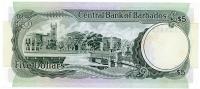 Image 2 for 1973  Barbados $5 G7328412 UNC