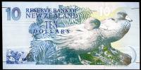 Image 2 for 1999 New Zealand $10 Banknote Brash Signature CZ 923713 aUNC