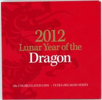 Image 1 for 2012 Lunar Series - Year of the Dragon 50c