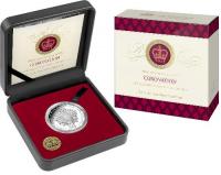 Image 1 for 2013 60th Anniversary of the Coronation of Her Majesty Queen Elizabeth II Silver Proof Coin