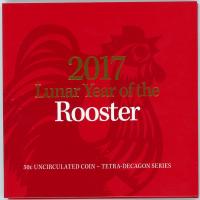 Image 1 for 2017 Lunar Year of the Rooster Tetra-Decagon Series