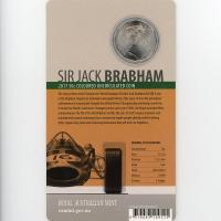 Image 2 for 2017 Sir Jack Brabham Coloured UNC Coin