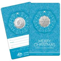 Image 5 for 2019 50c Uncirculated Coin Set - The Twelve Days of Christmas - 5 Different Colours