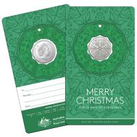 Image 4 for 2019 50c Uncirculated Coin Set - The Twelve Days of Christmas - 5 Different Colours