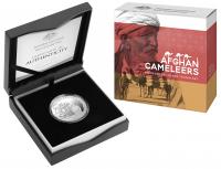 Image 1 for 2020 Afghan Cameleers Silver Fifty Cent Proof Coin