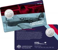 Image 2 for 2021 Centenary of the Air Force - Air Power Fifty Cent Coin on Card