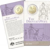 Image 1 for 2022 .50¢ Henry Lawson - The Drovers Wife AlBr UNC Coin on Card (Single Coin)