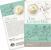 Image 1 for 2022 .50¢ Henry Lawson - The Loaded Dog - AlBr UNC Coin on Card (Single Coin)