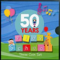 Image 1 for 2016 Fifty years Play School - Three Coin Set