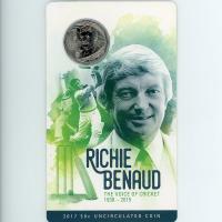 Image 1 for 2017 Richie Benaud Coloured Fifty Cent