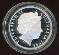 Image 2 for 1998 Australian Twenty Cent Silver Coin from Masterpieces in Silver Set - Platypus Design