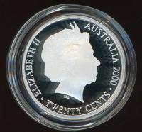 Image 2 for 2000 Australian Twenty Cent Silver Coin from Masterpieces in Silver Set - George V Effigy