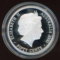 Image 2 for 2000 Australian Fifty Cent Silver Coin from Masterpieces in Silver Set - George VI Effigy