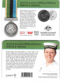 Image 1 for 2017 Legends of the ANZACS - Australian Operational Service Medal