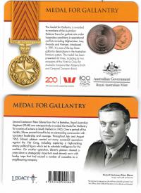 Image 1 for 2017 Legends of the ANZACS - Medal for Gallantry