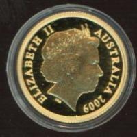 Image 3 for 2009 Little Dinkums - Lillypilly Frill-Necked Lizard $5 Gold Proof