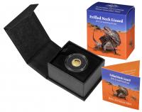 Image 1 for 2013 Frilled Neck Lizard $2.00 Gold Proof