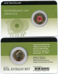 Image 1 for 2018 $2.00 Remembrance Day - Armistice