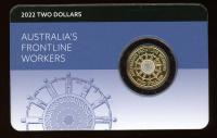 Image 1 for 2022 Australias Frontline Workers $2.00 on DCPL Card
