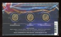 Image 2 for 2019 2020 2021 $2 Emergency Services UNC Coins on DCPL Carded Packaging