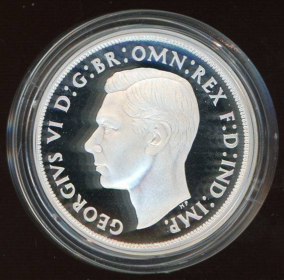 Thumbnail for 2000 Australian Fifty Cent Silver Coin from Masterpieces in Silver Set - George VI Effigy