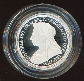 Thumbnail for 2000 Australian Two Dollar Silver Coin from Masterpieces in Silver Set - Queen Victoria Effigy